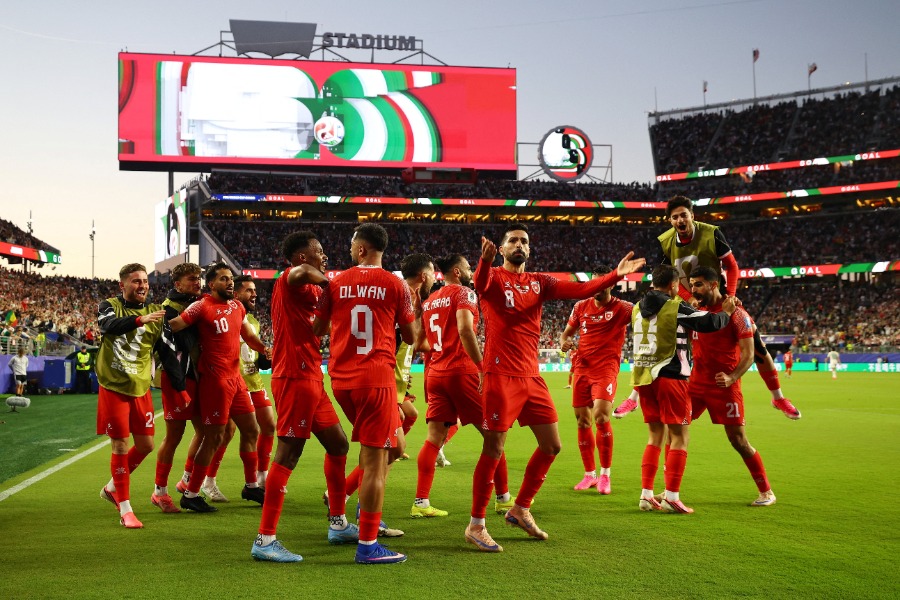 北中米W杯敗退が決まったヨルダン代表【写真:ロイター】