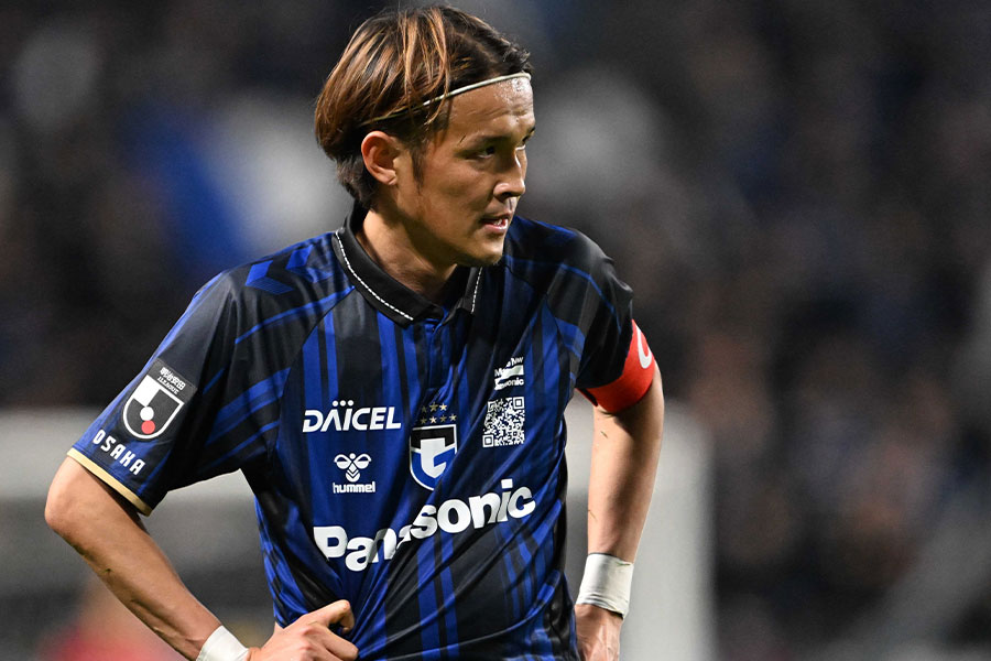 宇佐美貴史が中村敬斗との秘話を明かした【写真：徳原隆元】