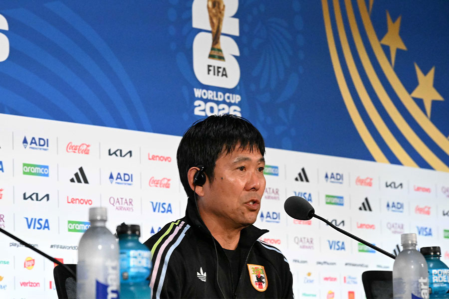 森保監督が教訓にしていることとは？【写真：徳原隆元】