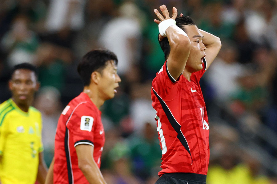 韓国がまさかの敗戦【写真：ロイター】