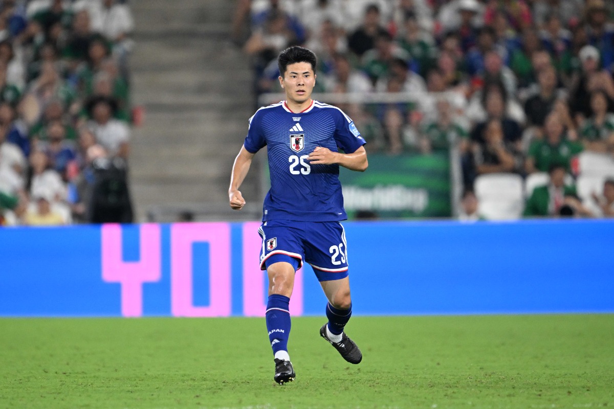 日本代表の鈴木淳之介【写真：徳原隆元】