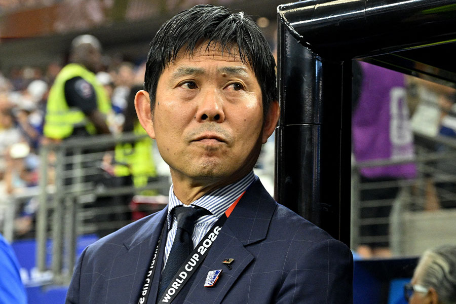 森保監督がスウェーデン戦を総括した【写真：徳原隆元】