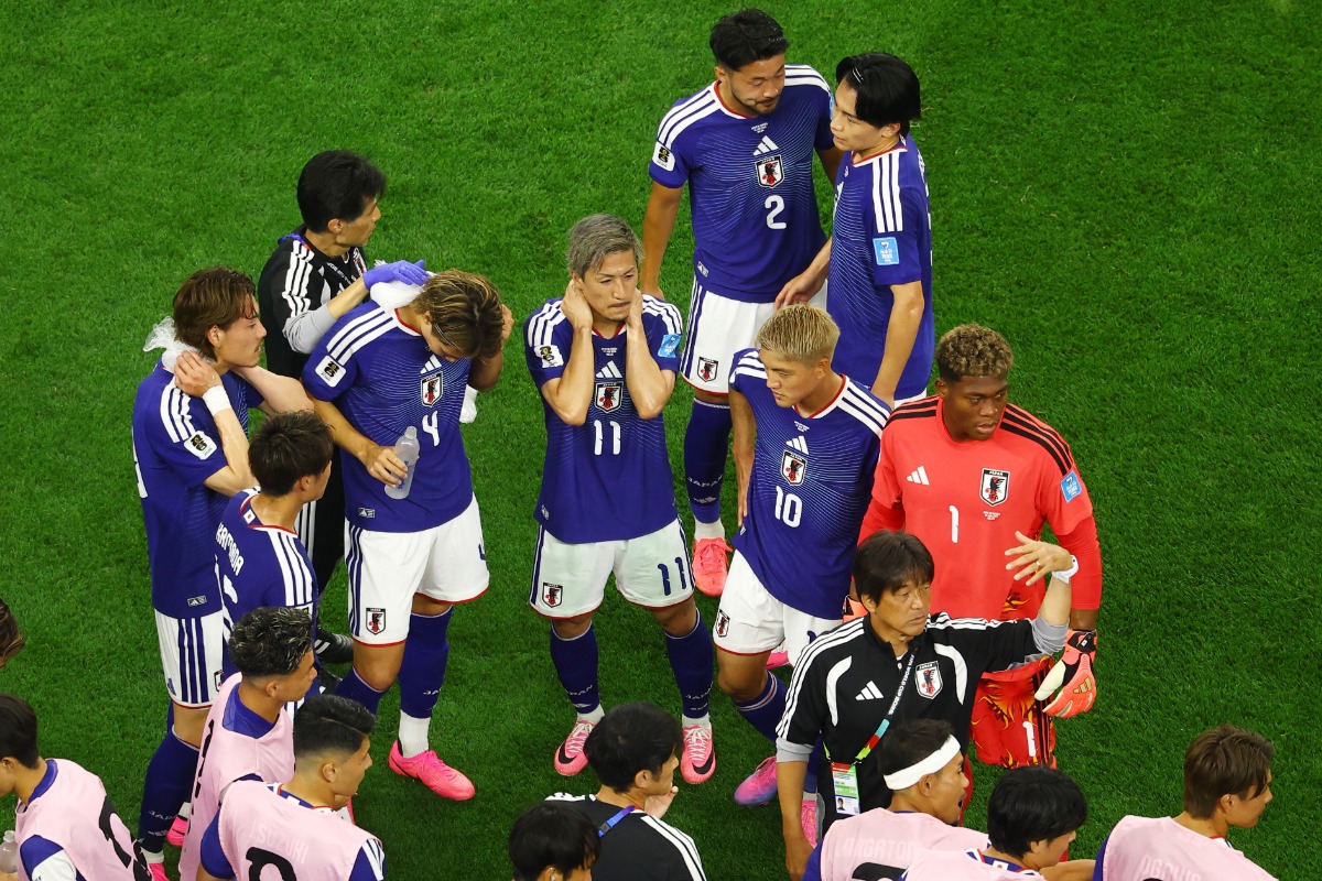 　サッカー日本代表【写真：ロイター】