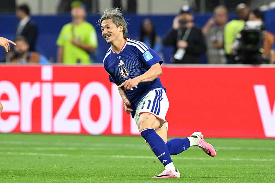 前田大然が先制ゴール【写真：徳原隆元】