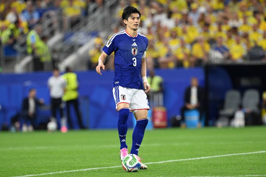 日本代表の谷口彰悟【写真：徳原隆元】