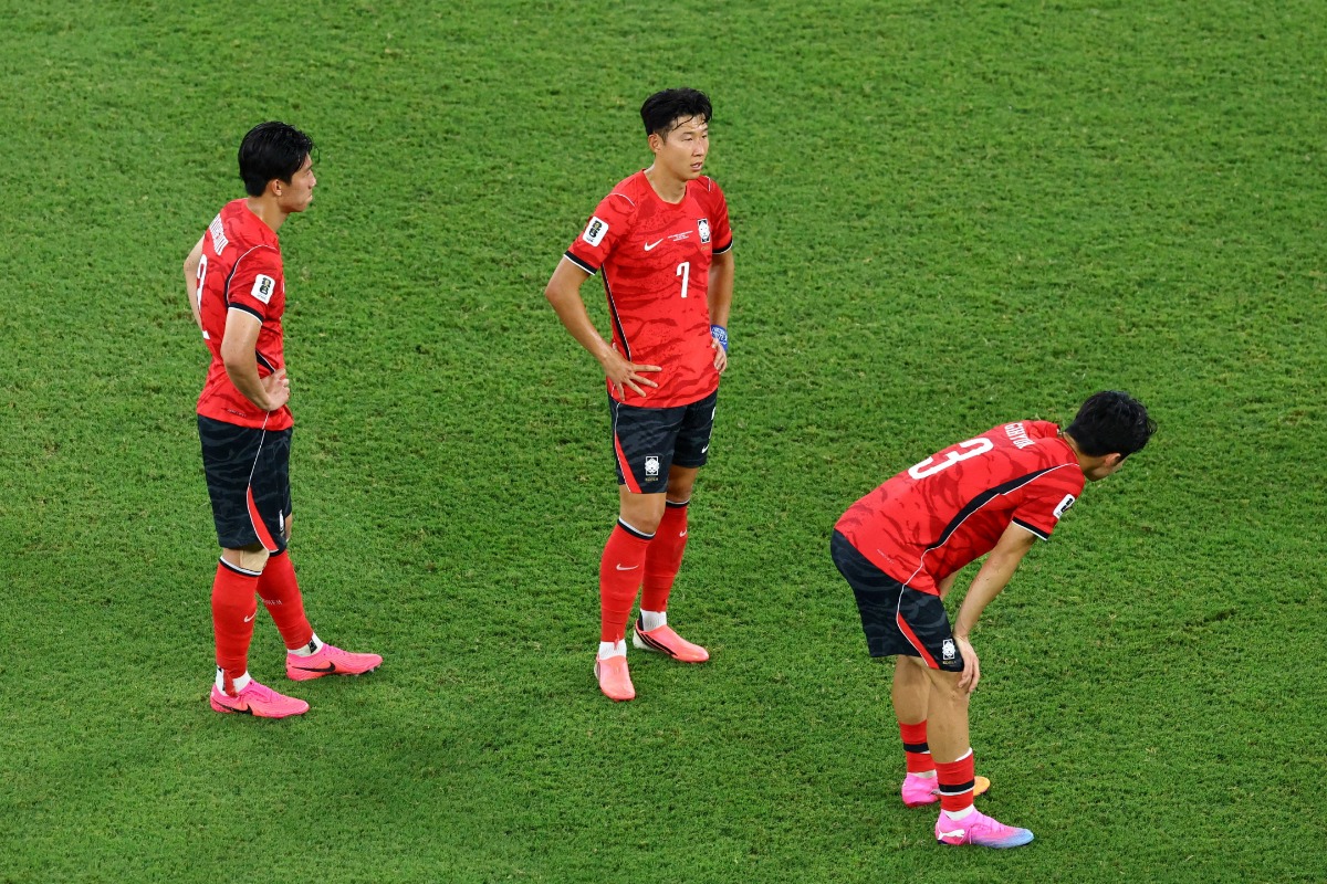 W杯で韓国のグループ突破は厳しい状況【写真：ロイター】