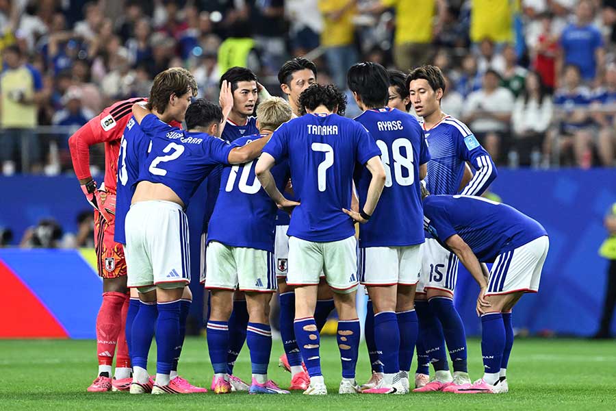 サッカー日本代表【写真：徳原隆元】