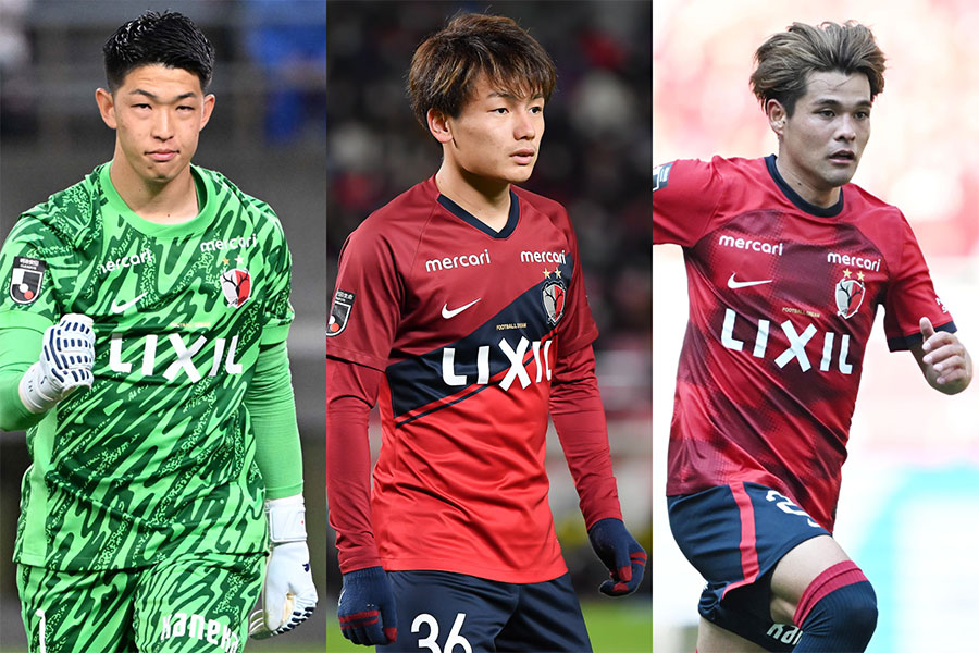 鹿島から日本代表入りした3人【写真：徳原隆元 & 小林 靖】