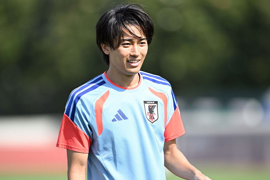 中村敬斗がソックス問題に本音【写真：徳原隆元】