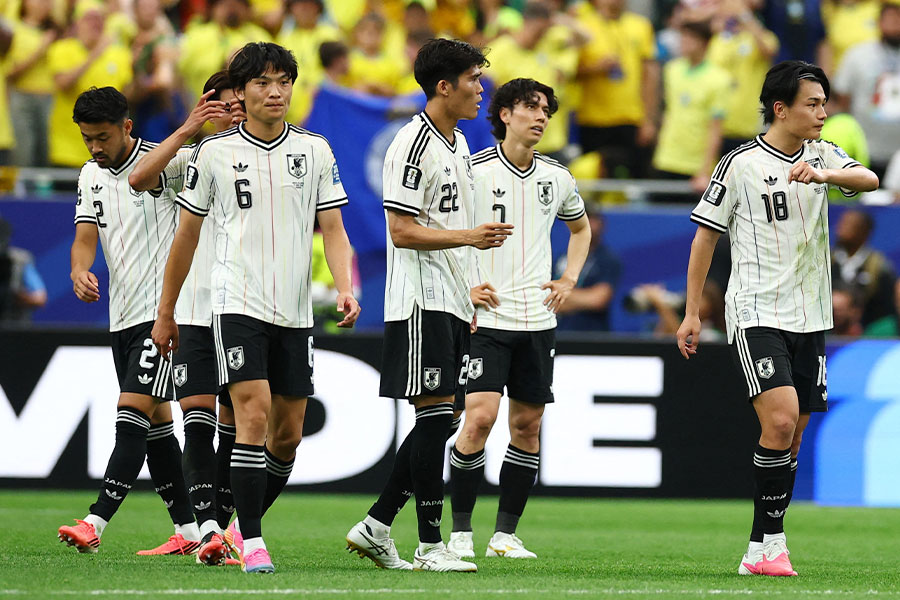 日本がブラジルに敗戦【写真：ロイター】