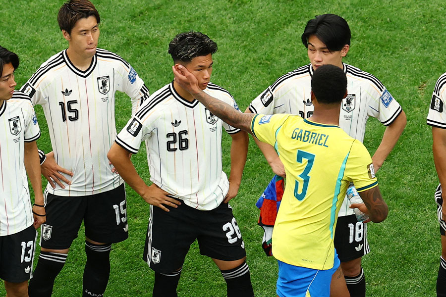 塩貝健人が初のW杯を振り返った【写真：ロイター】