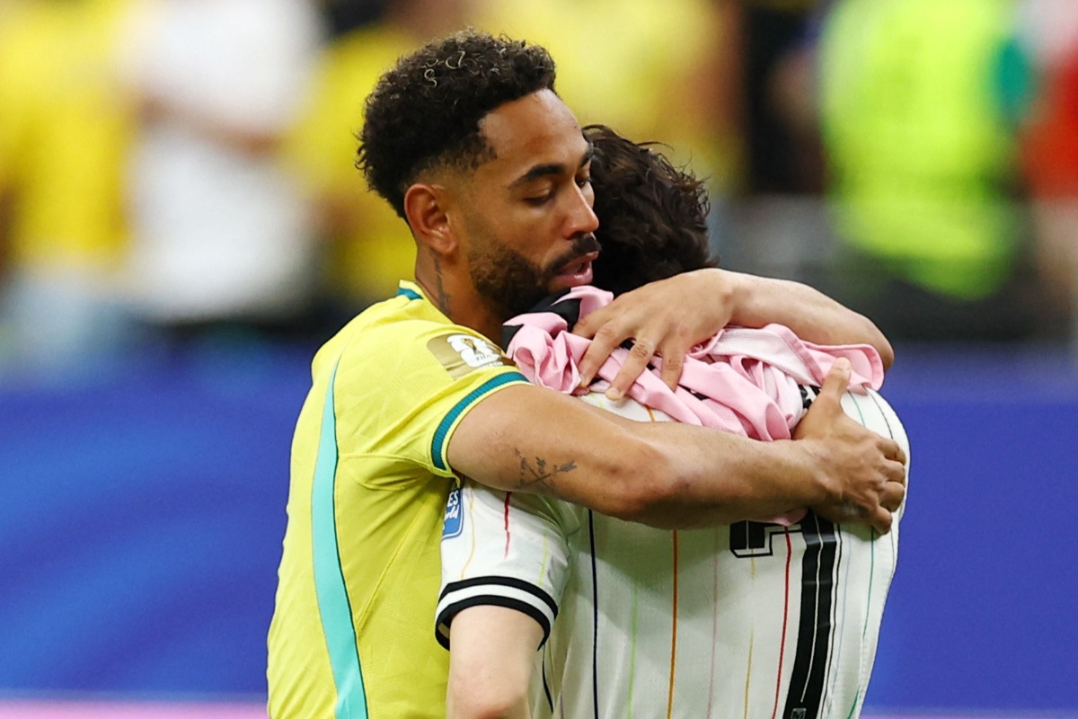 日本代表はブラジルに敗戦【写真：ロイター】