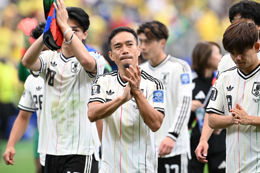 日本代表の長友佑都【写真：徳原隆元】