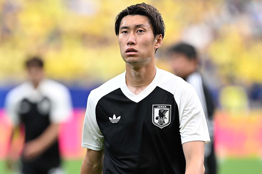 鎌田大地が去就について思いを話した【写真：徳原隆元】