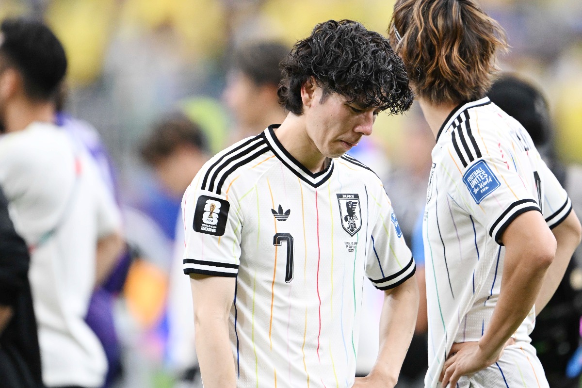 日本代表はブラジルに敗戦した【写真:徳原隆元】