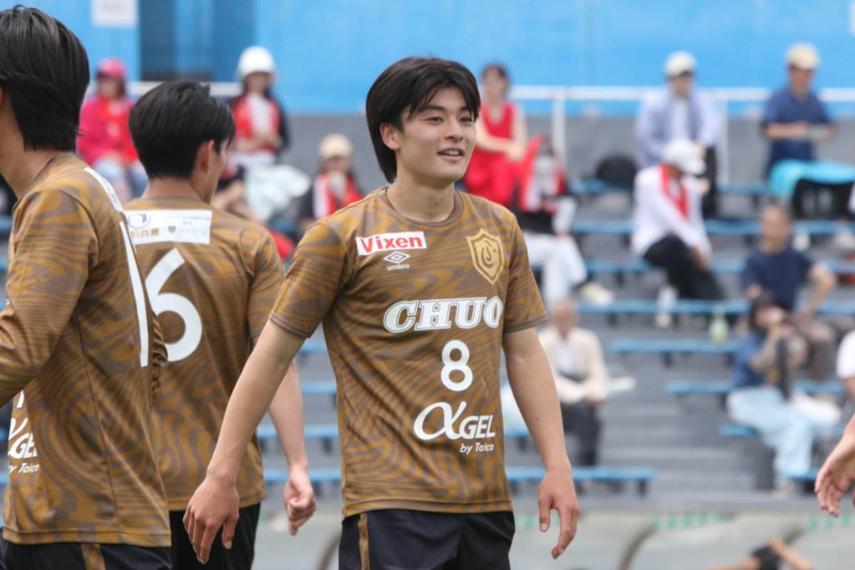 中央大の長田叶羽【写真:安藤隆人】