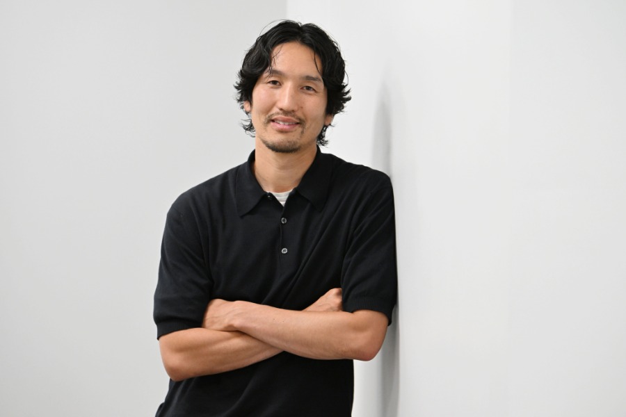 インタビューに応じた元日本代表の原口元気【写真:徳原隆元】