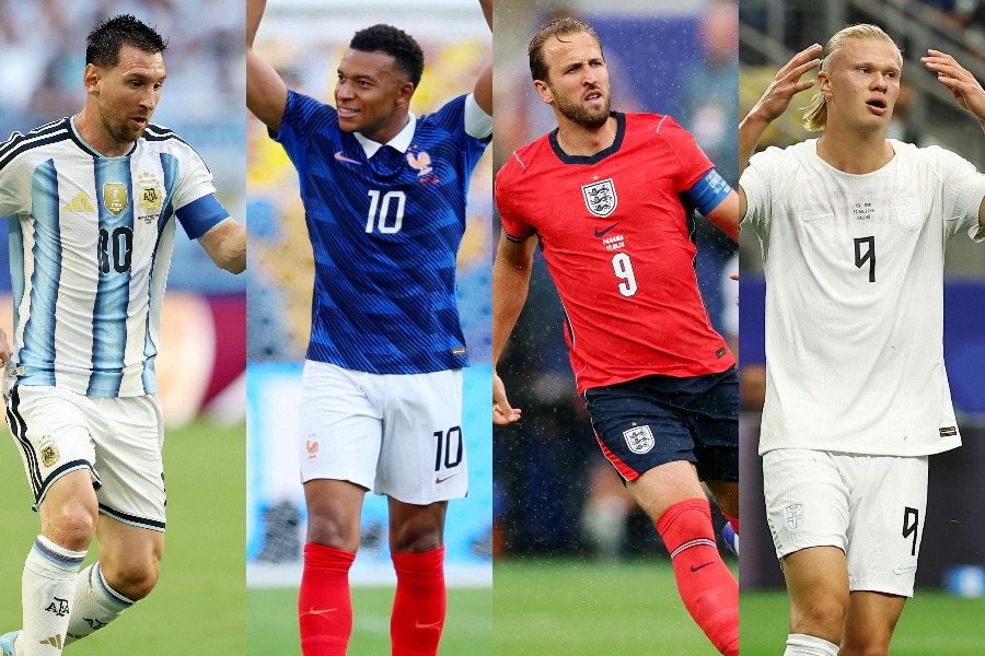 北中米W杯で激しい得点王争いが【写真：ロイター】