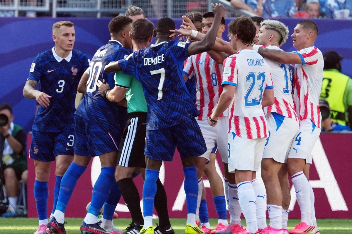 W杯でパラグアイ代表のプレーに批判殺到【写真:ロイター】