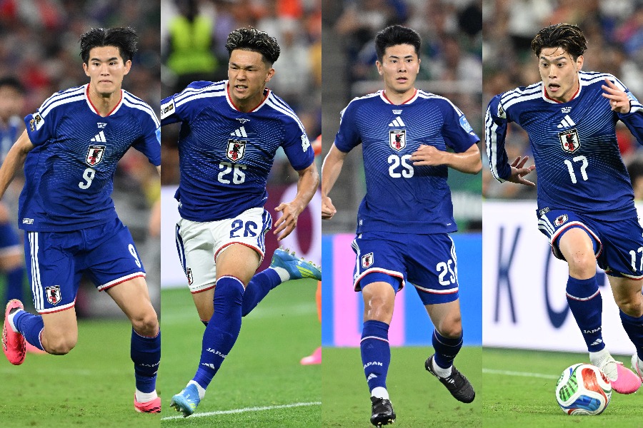 北中米W杯に出場した若手選手たち【写真:徳原隆元】