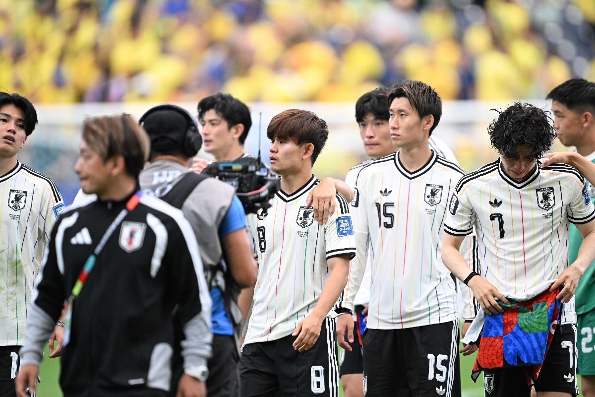 日本代表はブラジルに敗れベスト32で敗退【写真:徳原隆元】