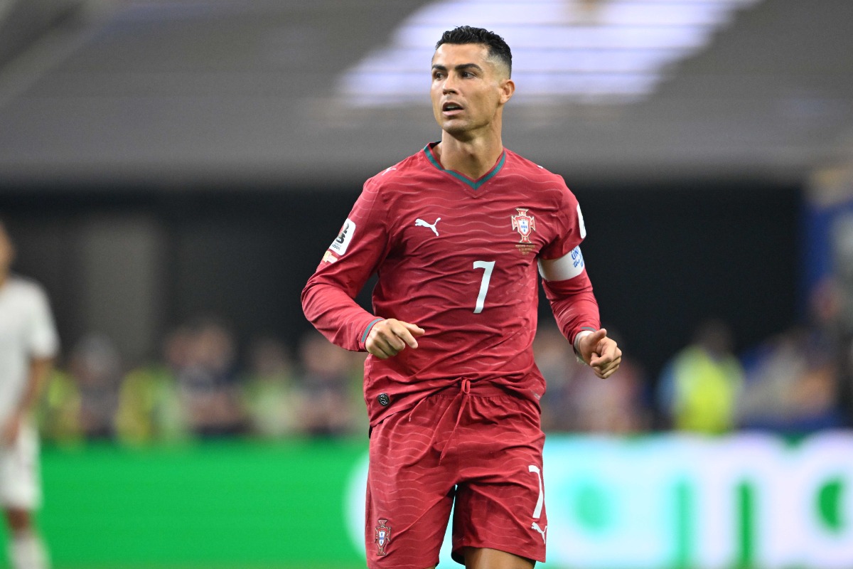 最後のW杯に挑んだポルトガル代表のクリスティアーノ・ロナウド【写真：徳原隆元】