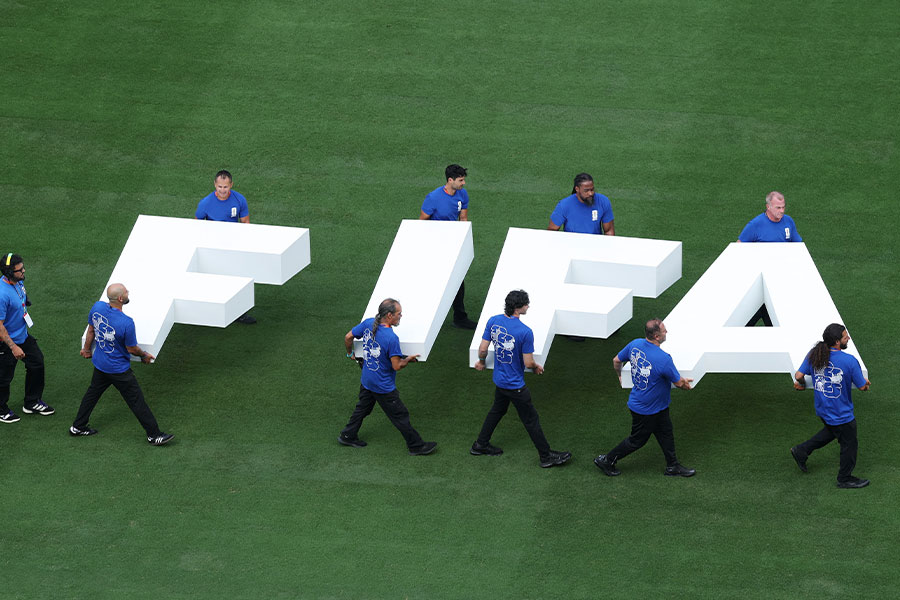 FIFAが今大会の数値データを発表した【写真:ロイター】
