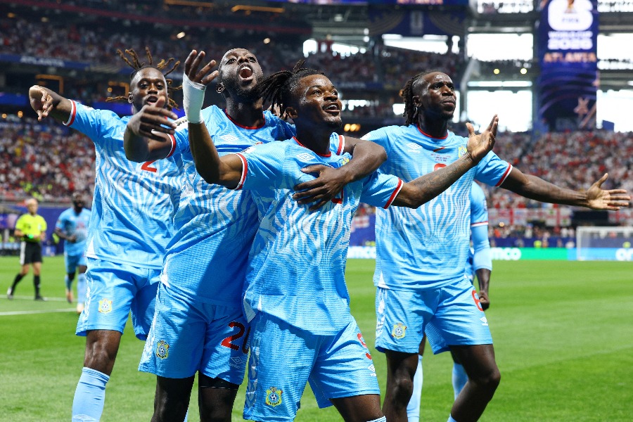 北中米W杯に挑んだコンゴ民主共和国【写真:ロイター】