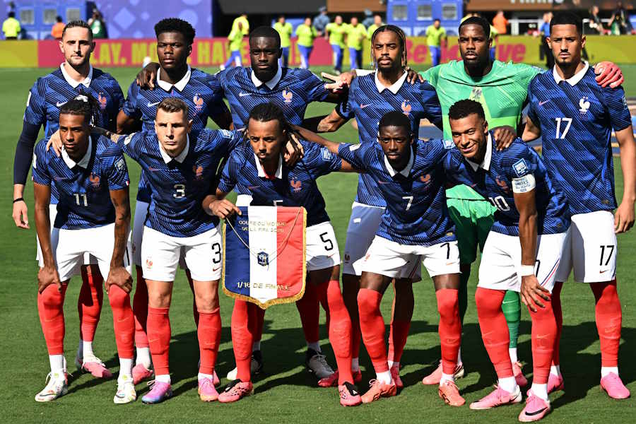 北中米W杯準決勝進出を果たしたフランス代表【写真：ロイター】