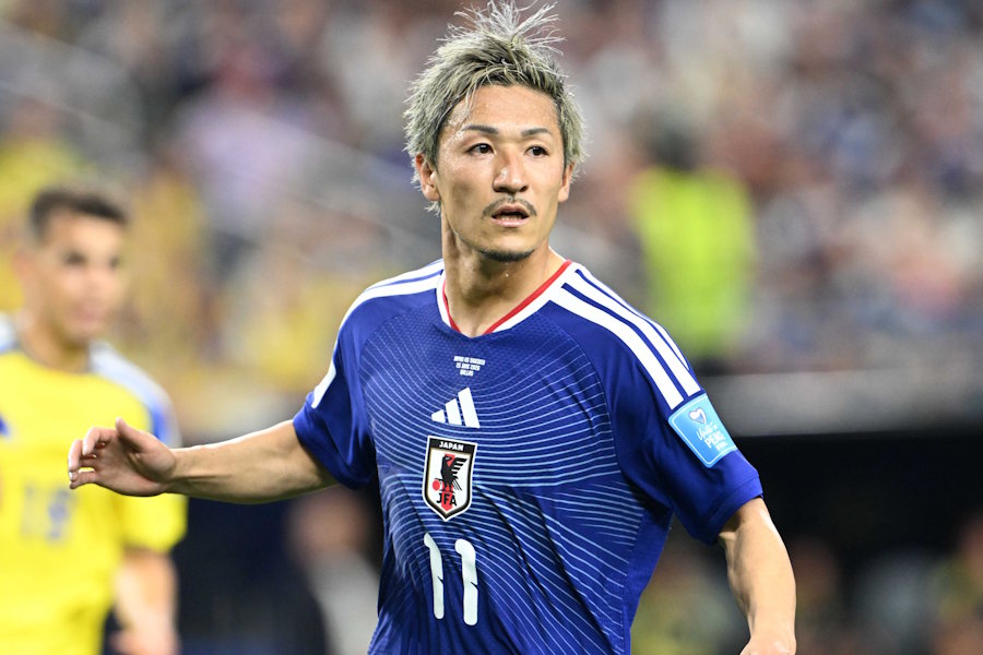 セルティックの日本代表FW前田大然【写真:徳原隆元】