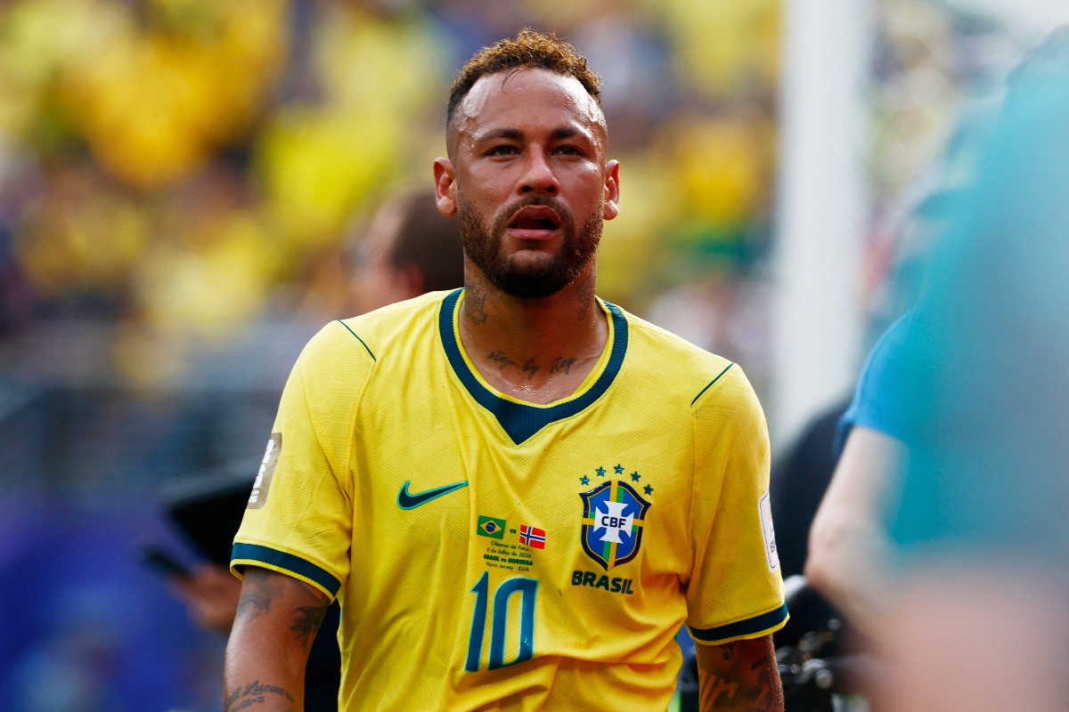 ブラジル代表FWのネイマール【写真:ロイター】