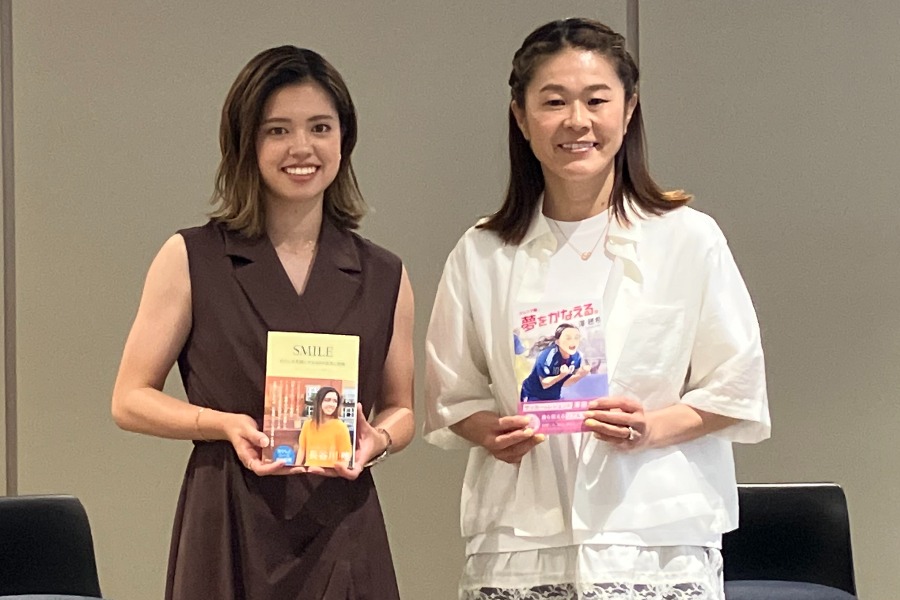 長谷川唯、日本-オランダ戦を“現地観戦” 澤穂希と共演…受けた刺激「一体感がいいなと」