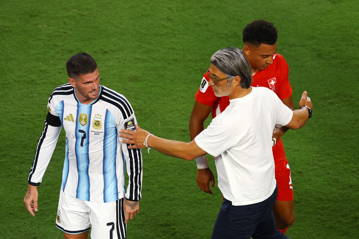 W杯準々決勝でスイスとアルゼンチンが対戦【写真:ロイター】