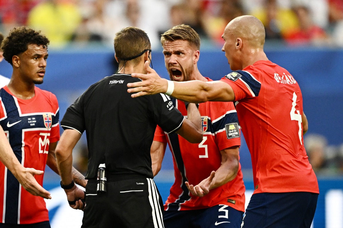 ノルウェー戦でイングランドが決めた同点弾が波紋【写真：ロイター】