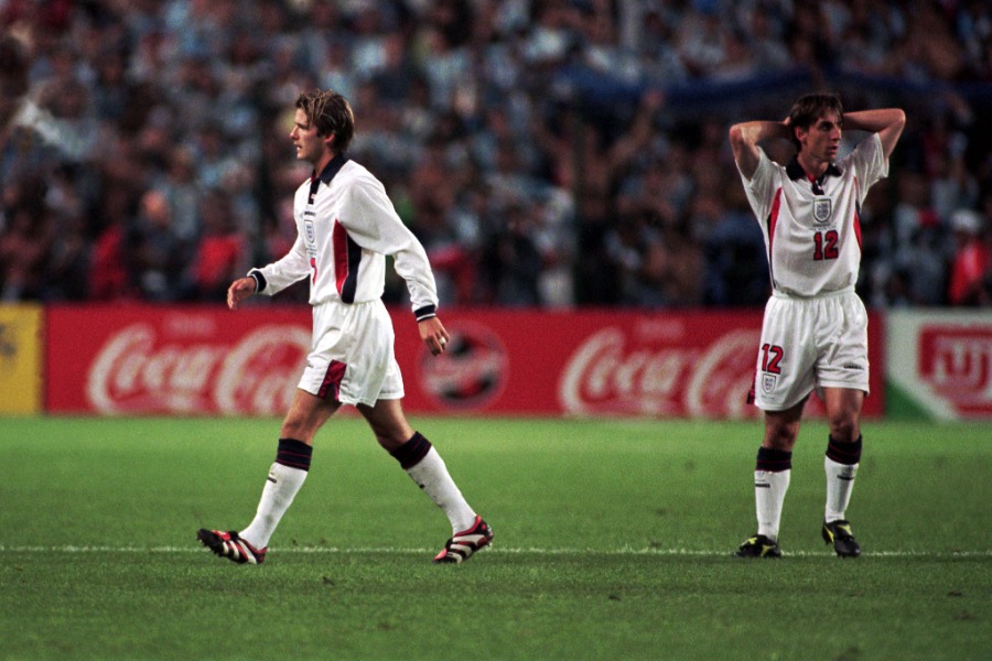 イングランド代表で活躍したデイビッド・ベッカム【写真:Press Association/アフロ】