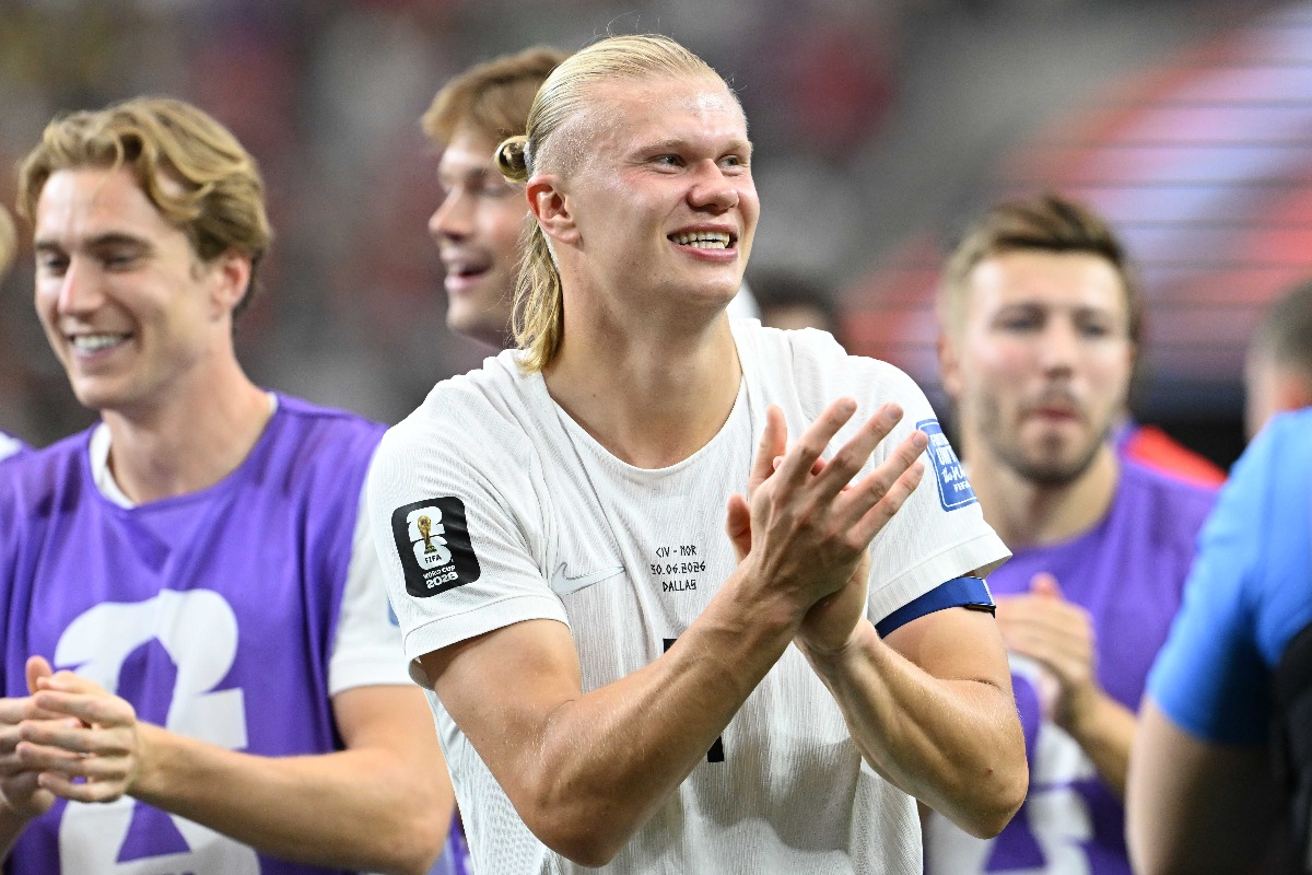 ノルウェー代表のアーリング・ブラウト・ハーランド【写真:徳原隆元】