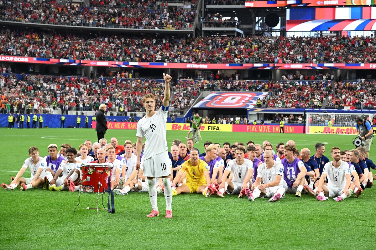 北中米W杯で躍進したノルウェー代表【写真：徳原隆元】