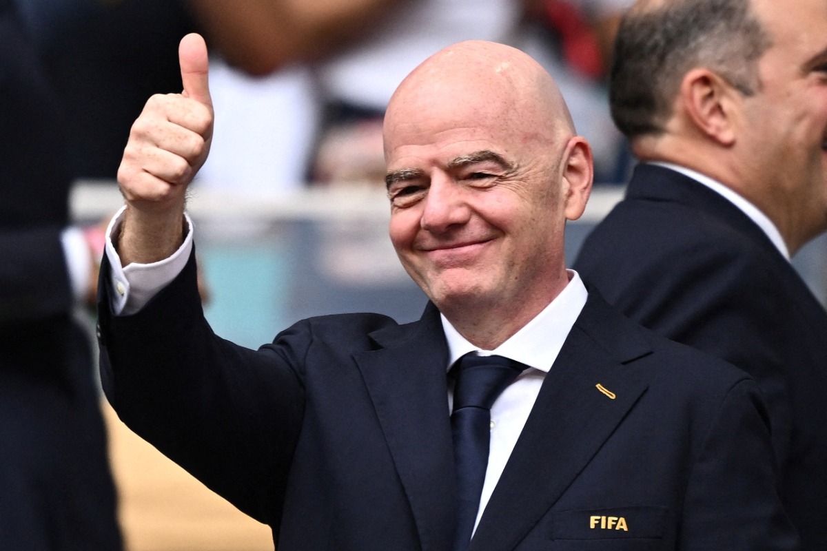 FIFAのジャンニ・インファンティーノ会長【写真:ロイター】