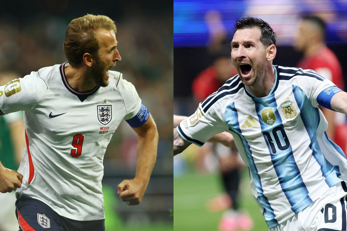 W杯準決勝でイングランドとアルゼンチンが対戦する【写真:ロイター】