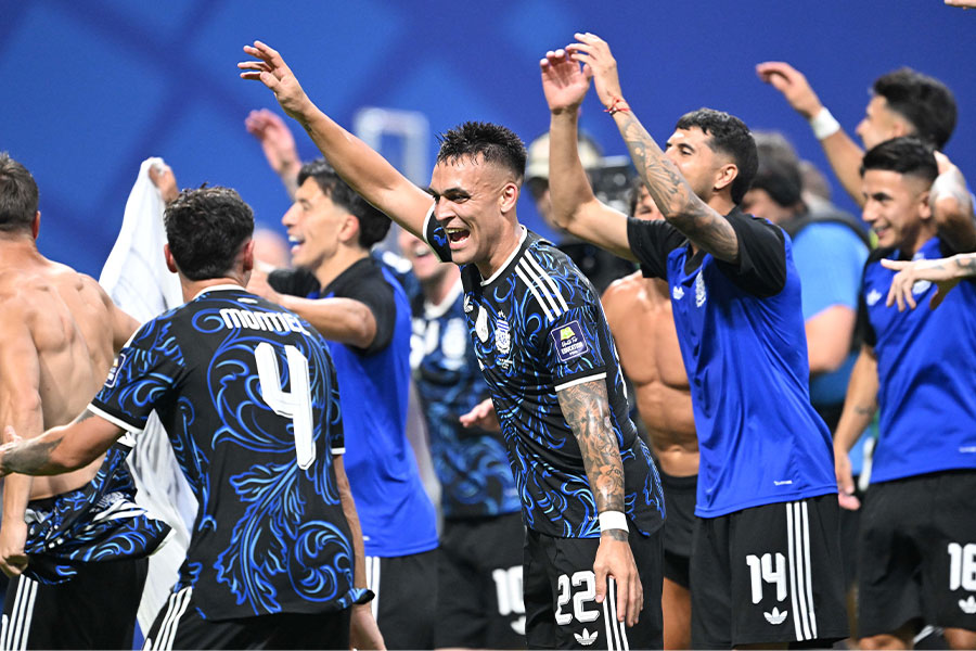 2大会連続で決勝進出を果たしたアルゼンチン代表【写真:徳原隆元】