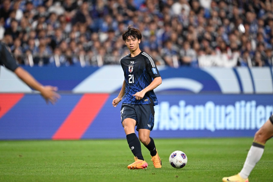 日本代表の高井幸大【写真:徳原隆元】