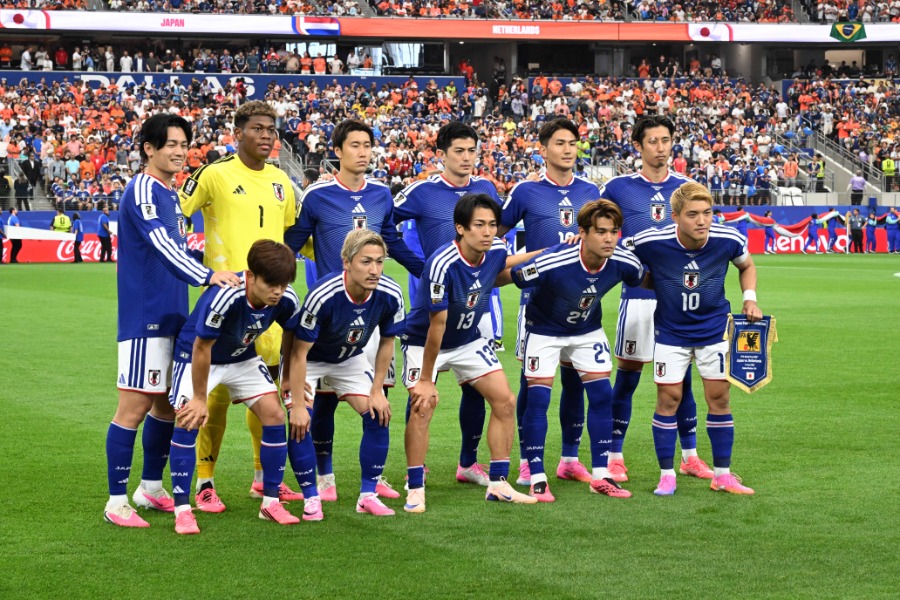 日本とオランダが激闘を繰り広げたAT&Tスタジアムで反響【写真:徳原隆元】