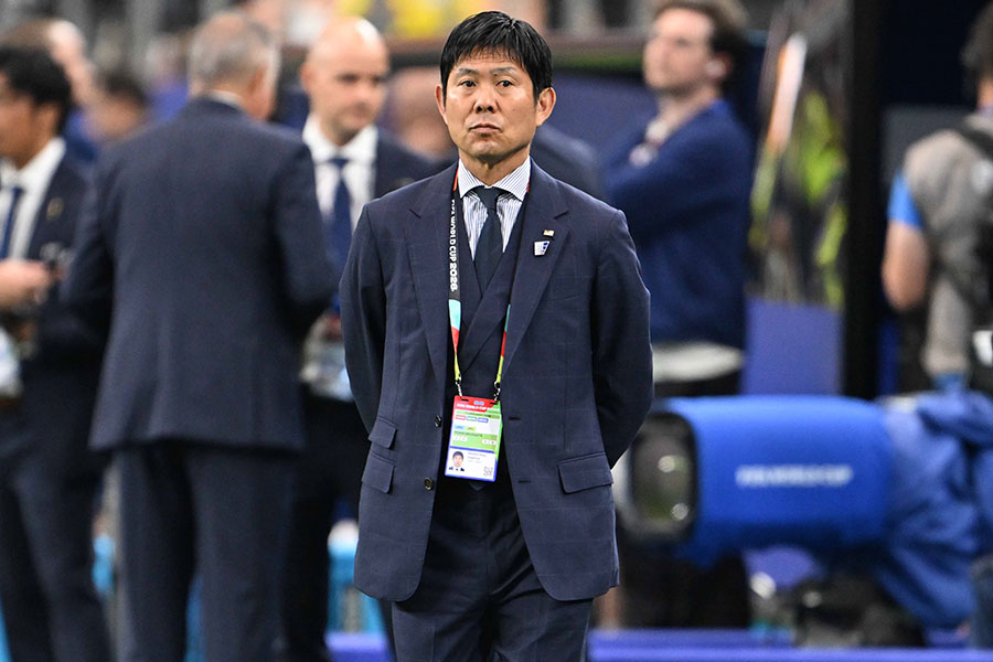 森保一監督がW杯決勝の中継にゲスト出演【写真:徳原隆元】