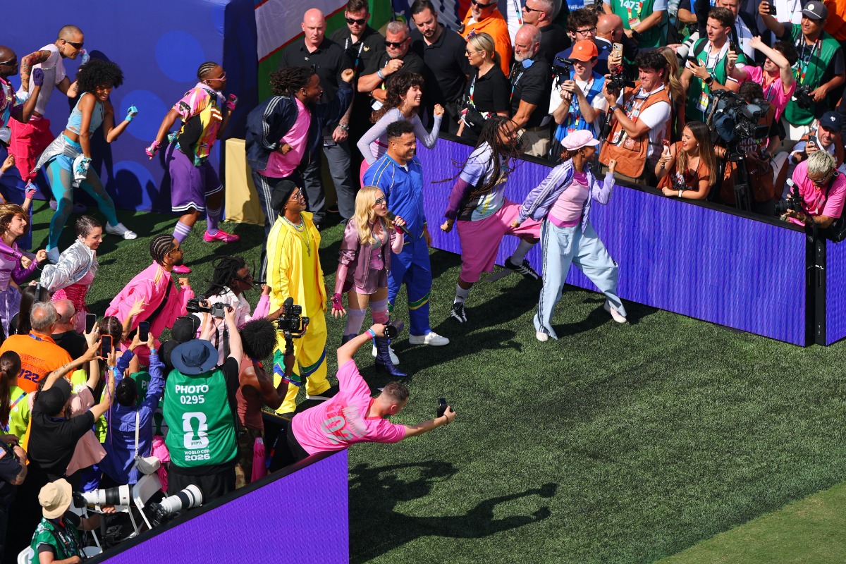 北中米W杯のハーフタイムショーが話題【写真：ロイター】