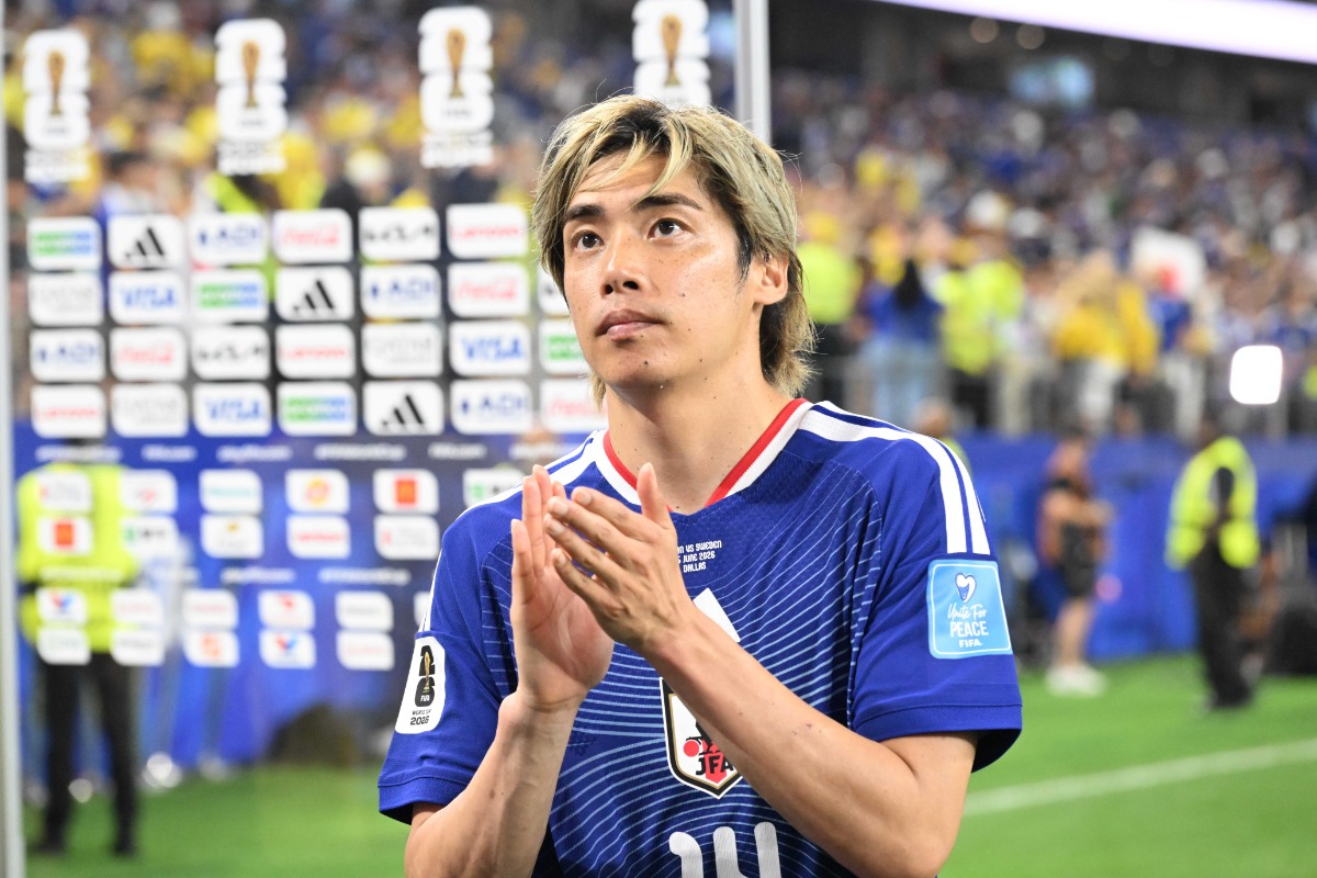 日本代表の伊東純也【写真:徳原隆元】