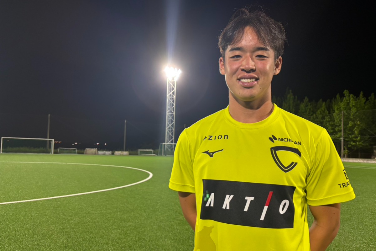 中京大学の岩本悠庵【写真：安藤隆人】