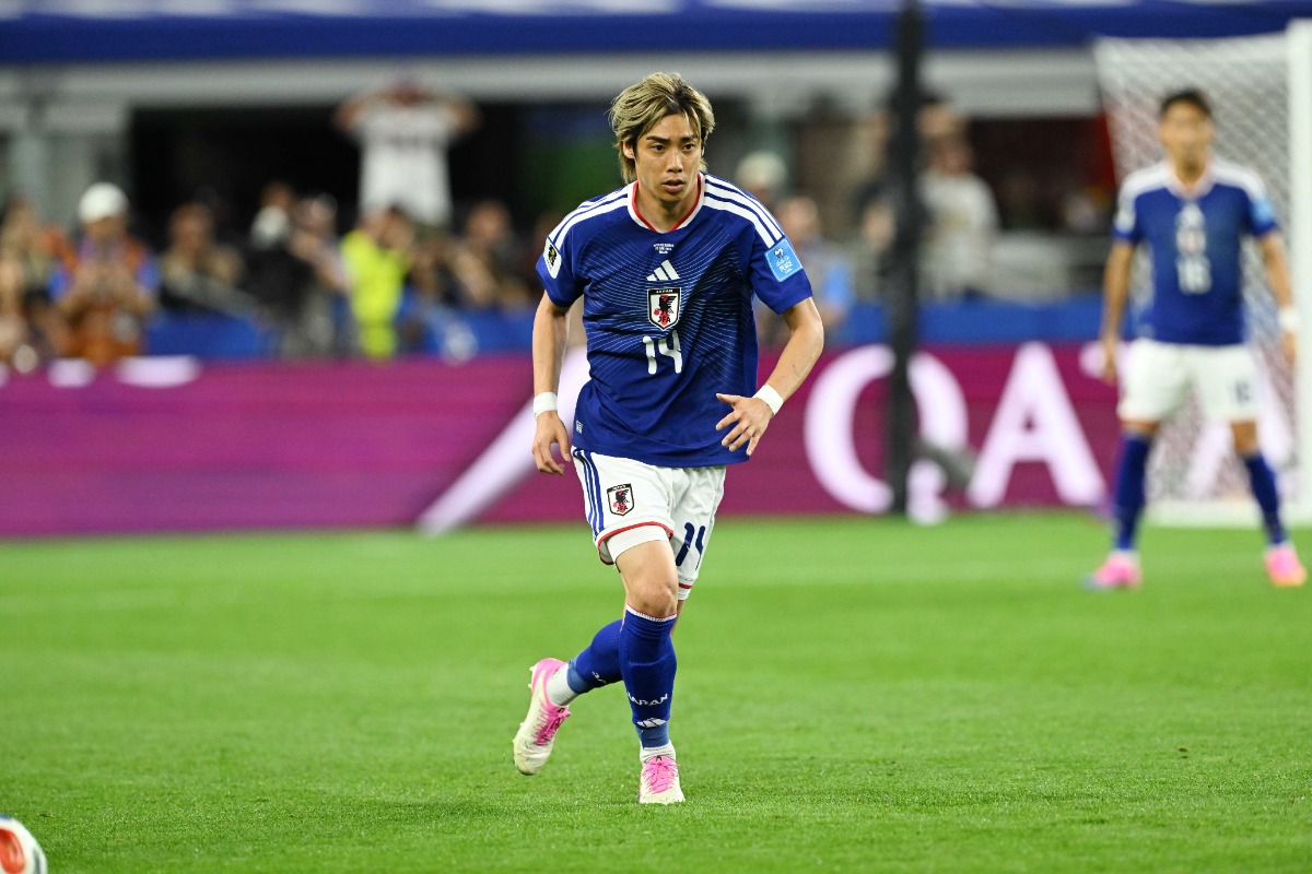日本代表MF伊東純也【写真:徳原隆元】