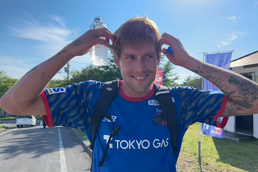 FC東京に加入したニコライ・ヴァリス【写真:FOOTBALL ZONE編集部】