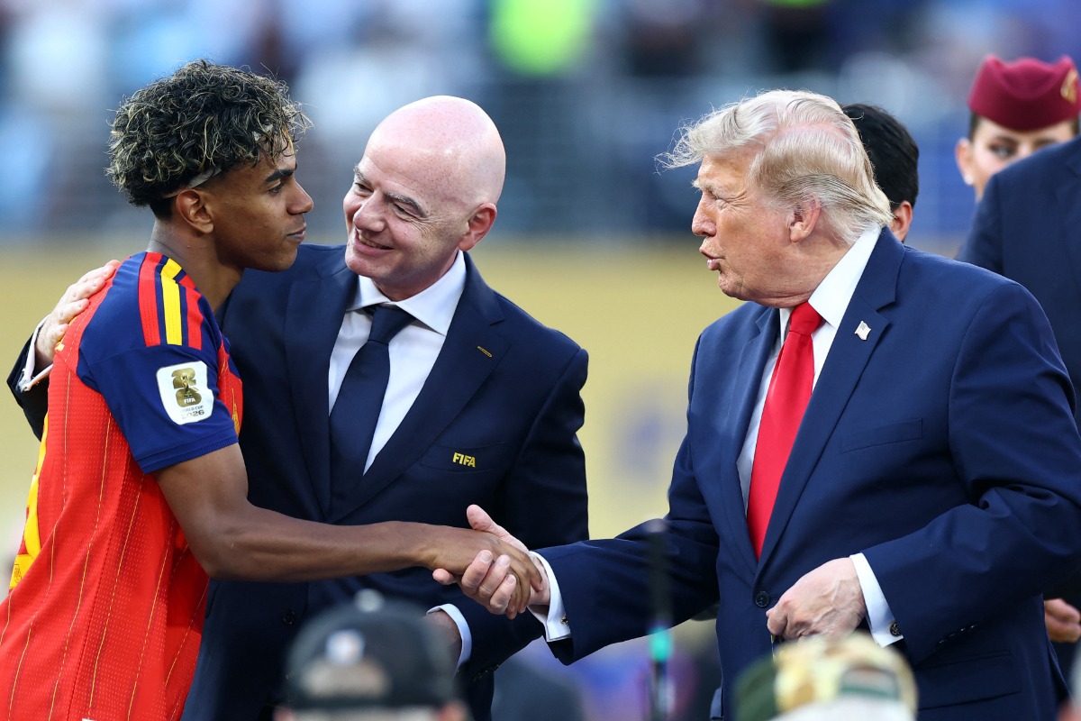 北中米W杯でトランプ大統領に行動が物議【写真:ロイター】