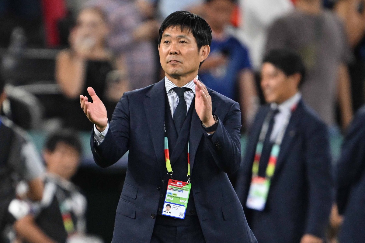 森保一監督の続投が決定した【写真:徳原隆元】